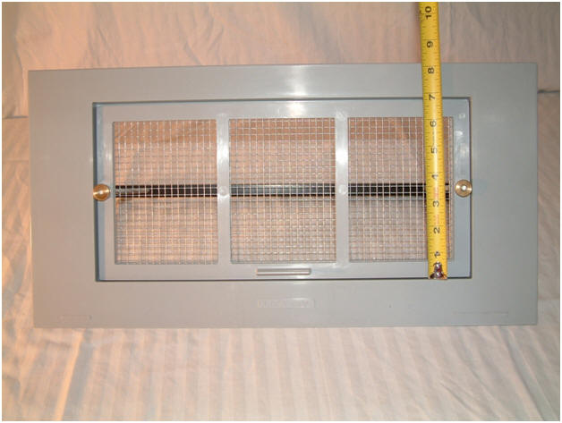 Crawl Space Foundation Vent Cover - Dimensions